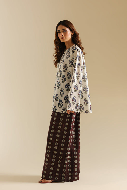 Ruhani Printed Kurti With Straight Pants