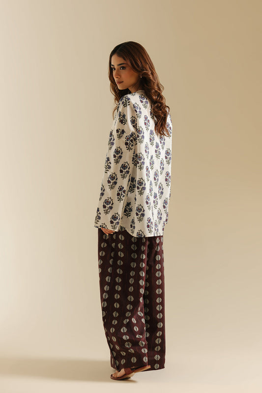 Ruhani Printed Kurti With Straight Pants